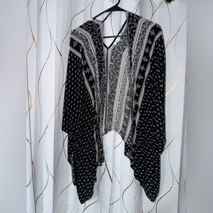 Black and white cardigan